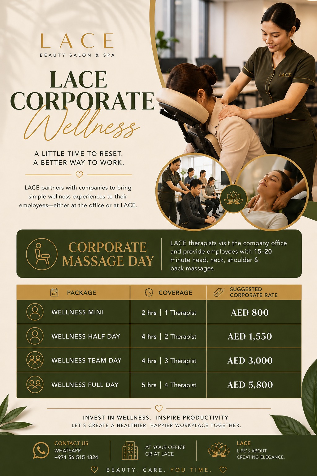 LACE Corporate Wellness Package