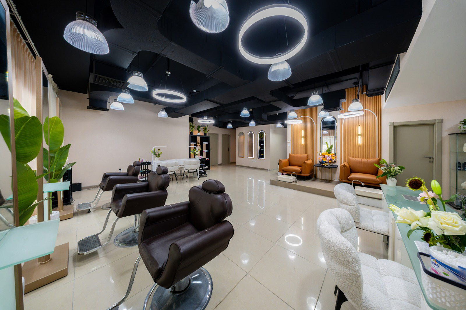 LACE hair salon floor